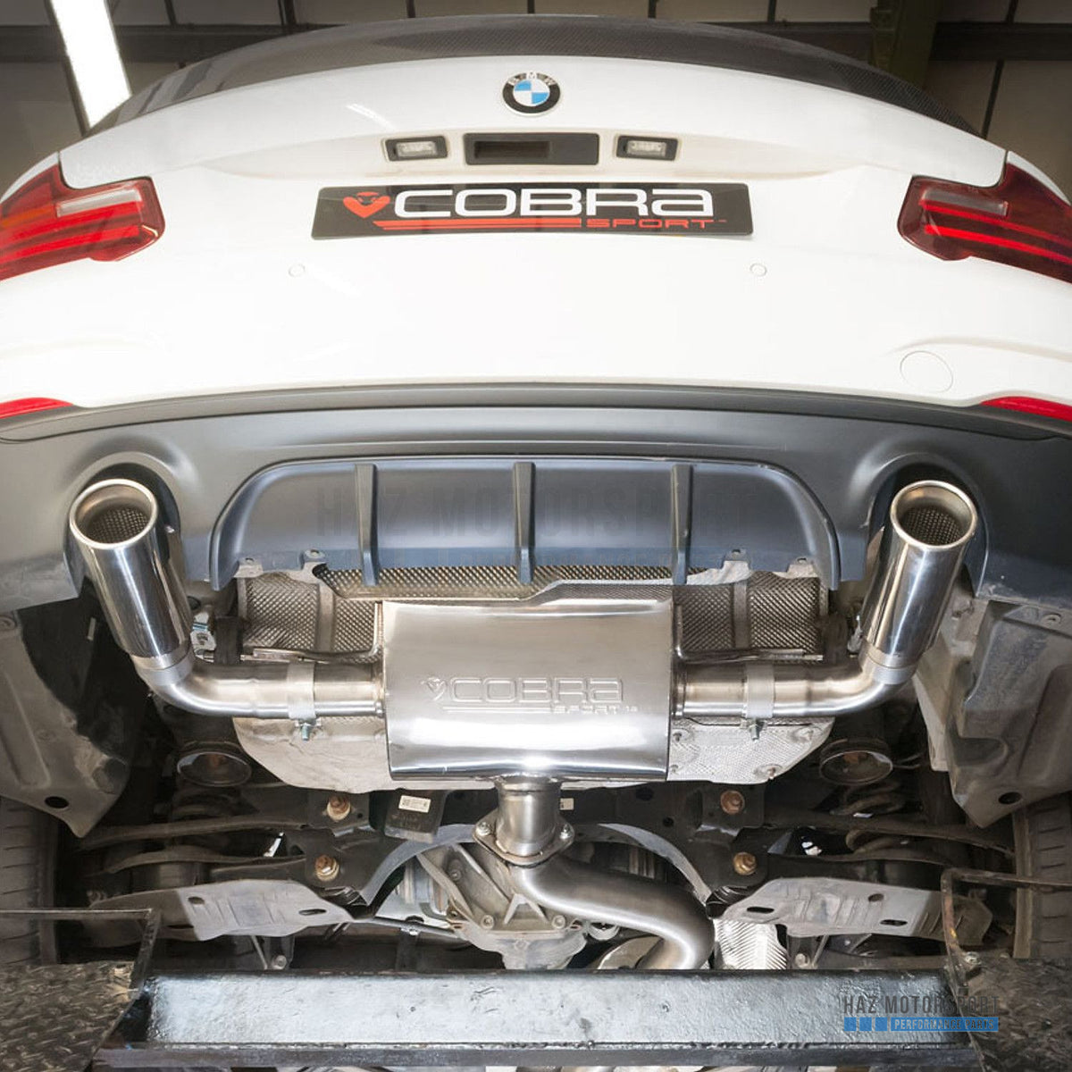 Cobra Sport Rear Box (Cobra PPF Fitment) Exhaust – BMW M240i F22 LCI (2016–2021)