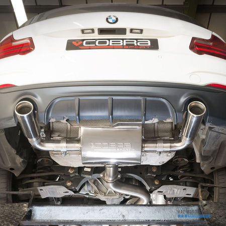 Cobra Sport Rear Box (Cobra PPF Fitment) Exhaust – BMW M240i F22 LCI (2016–2021)