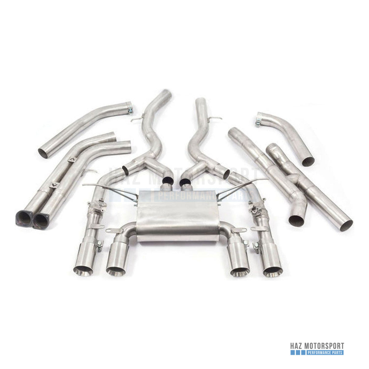 Cobra Sport 3" Valved Primary Cat Back Exhaust – BMW M3 F80 / M4 F82 (2014–2020) - Cobra Sport
