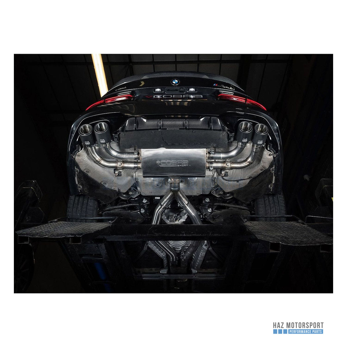 Cobra Sport Valved Quad Exit GPF/PPF Back Exhaust – BMW M340i G20 (2019 on)