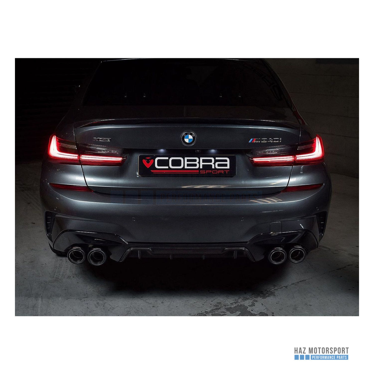 Cobra Sport Valved Quad Exit GPF/PPF Back Exhaust – BMW M340i G20 (2019 on)