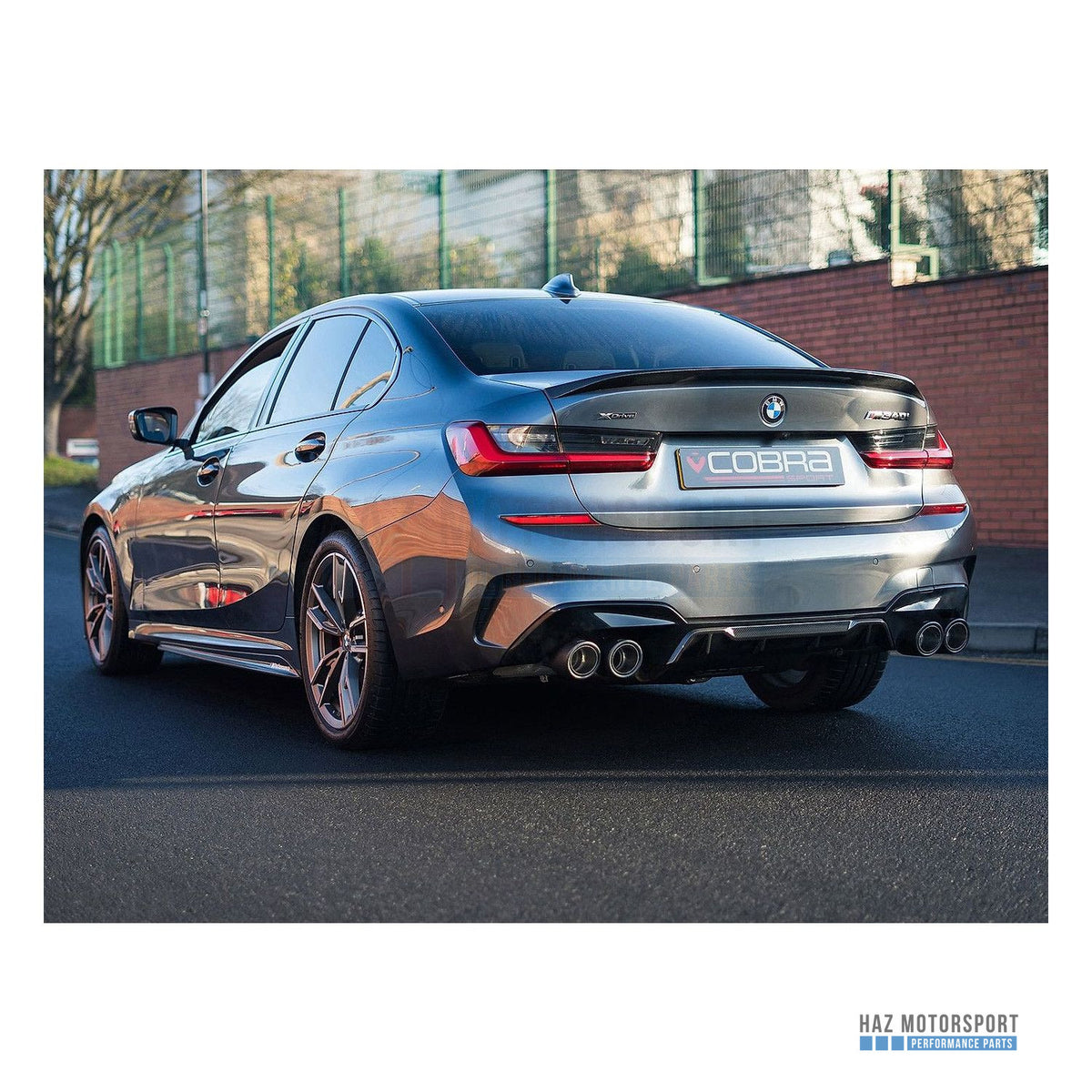 Cobra Sport Valved Quad Exit GPF/PPF Back Exhaust – BMW M340i G20 (2019 on)