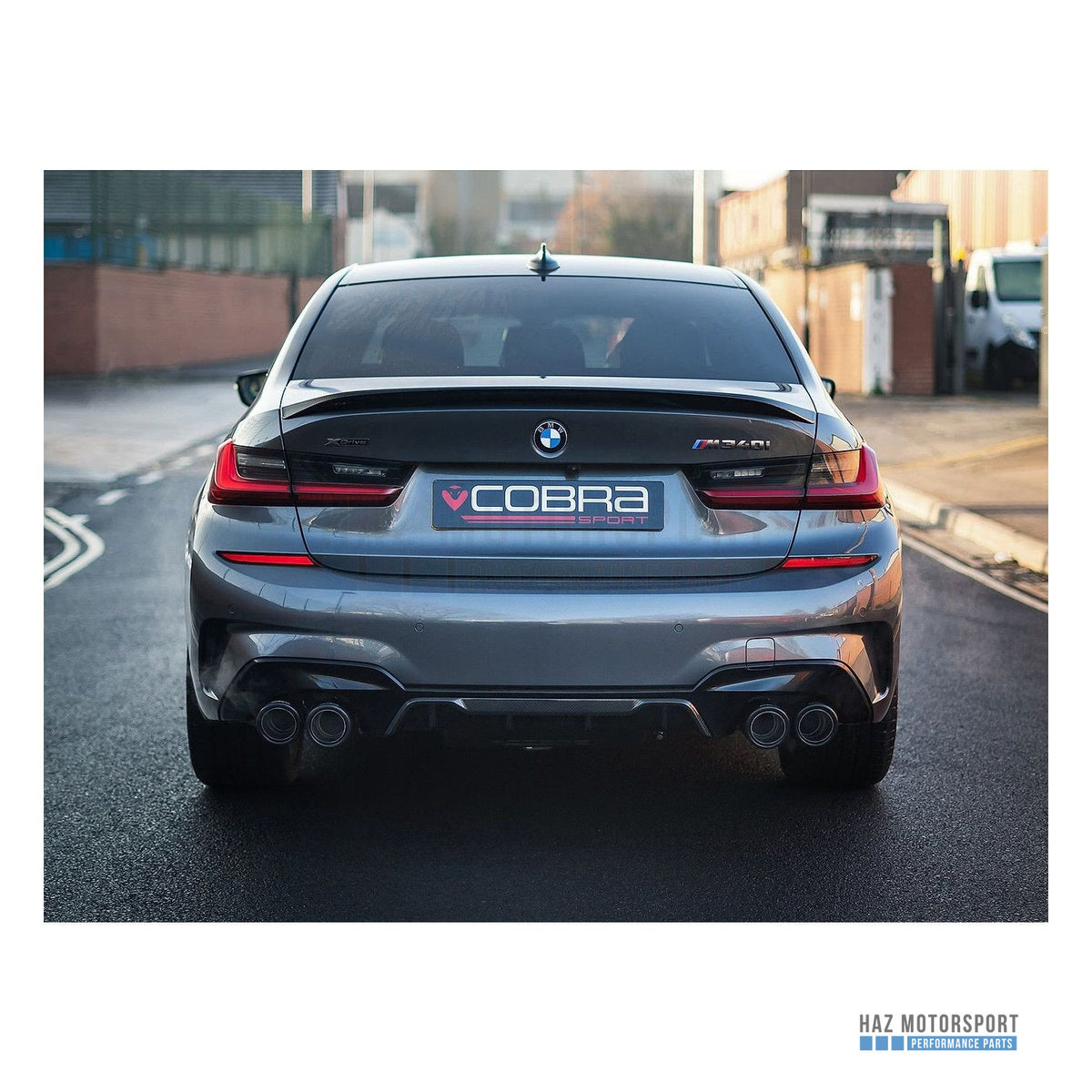 Cobra Sport Valved Quad Exit GPF/PPF Back Exhaust – BMW M340i G20 (2019 on)