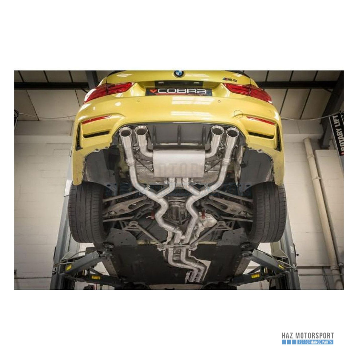 Cobra Sport 3" Valved Primary Cat Back Exhaust – BMW M3 F80 / M4 F82 (2014–2020)