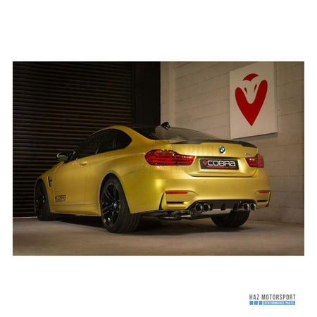Cobra Sport 3" Valved Primary Cat Back Exhaust – BMW M3 F80 / M4 F82 (2014–2020)
