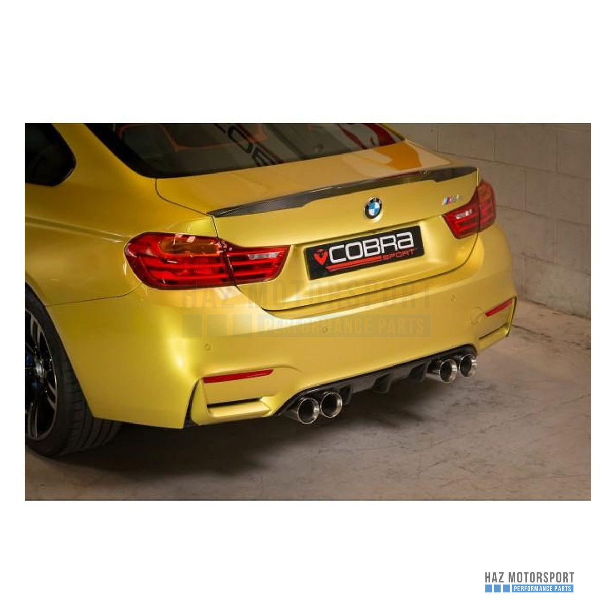 Cobra Sport 3" Valved Primary Cat Back Exhaust – BMW M3 F80 / M4 F82 (2014–2020)