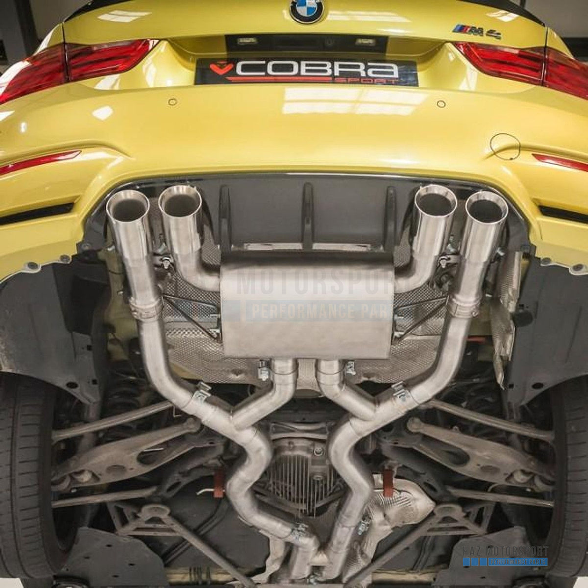 Cobra Sport 3" Valved Secondary Cat Back Exhaust – BMW M3 F80 / M4 F82 inc. Competition (2014–2020)