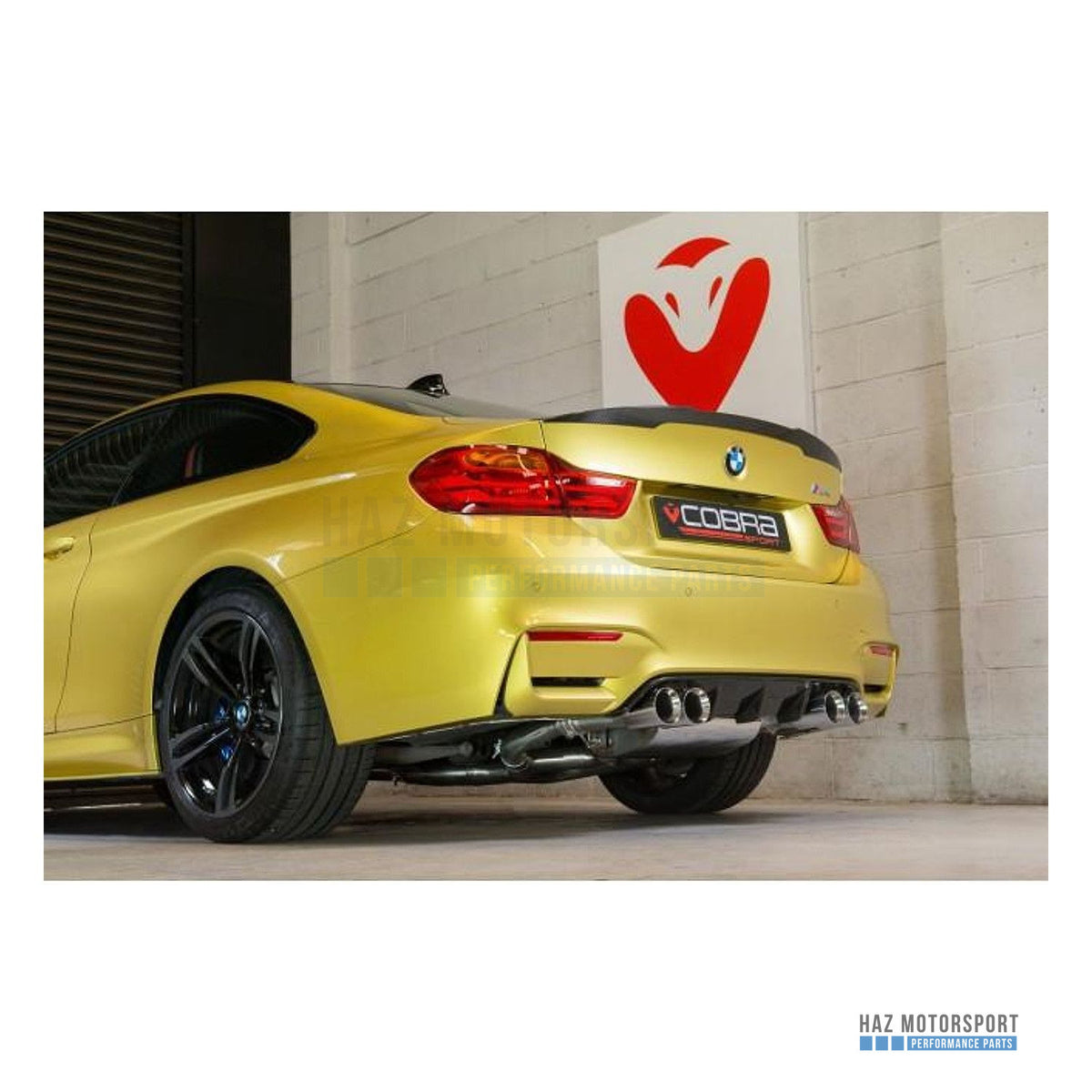 Cobra Sport 3" Valved Secondary Cat Back Exhaust – BMW M3 F80 / M4 F82 inc. Competition (2014–2020)