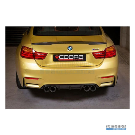 Cobra Sport 3" Valved Secondary Cat Back Exhaust – BMW M3 F80 / M4 F82 inc. Competition (2014–2020)