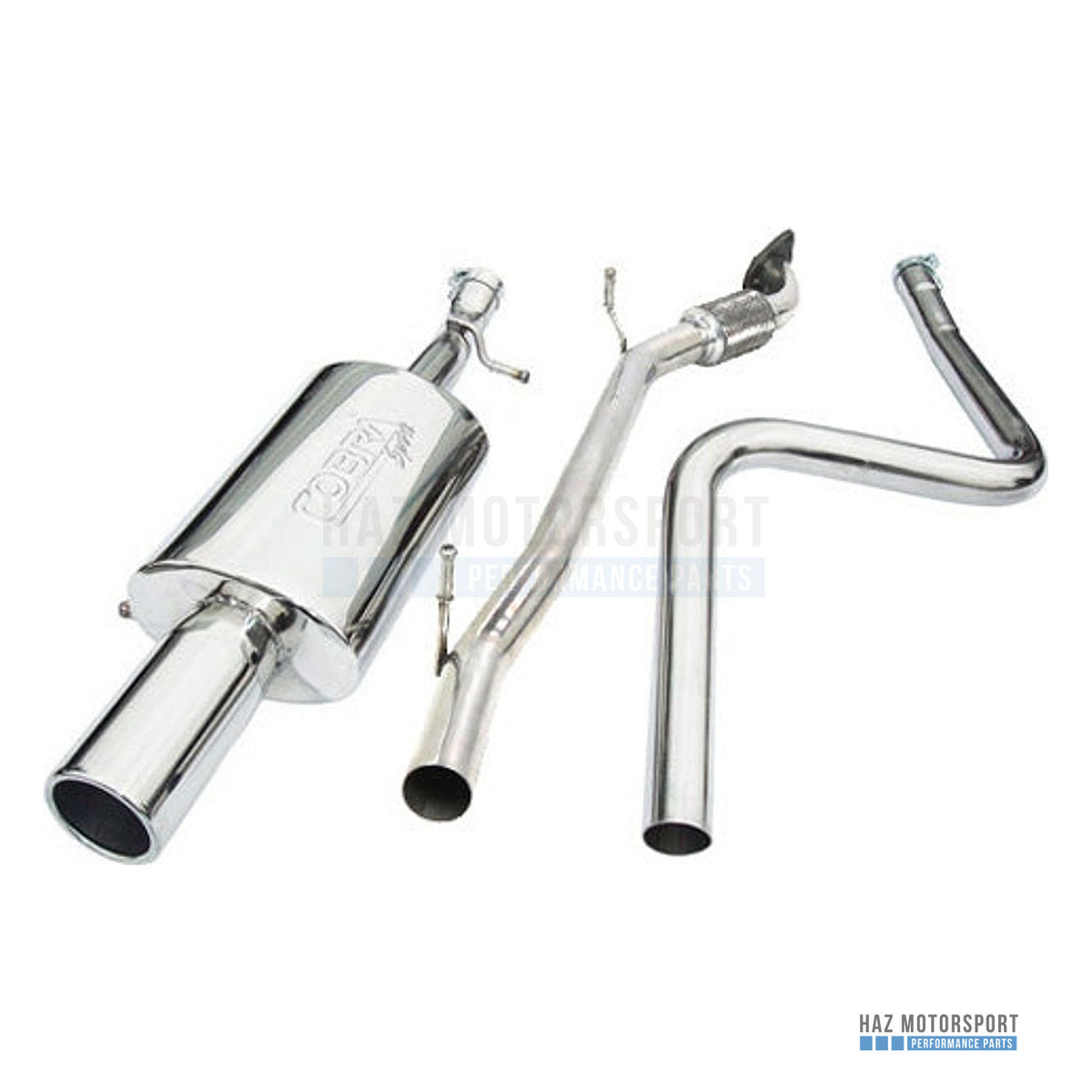 Cobra Sport Cat Back Exhaust – Ford Fiesta Mk6 Zetec S (2002–2007)