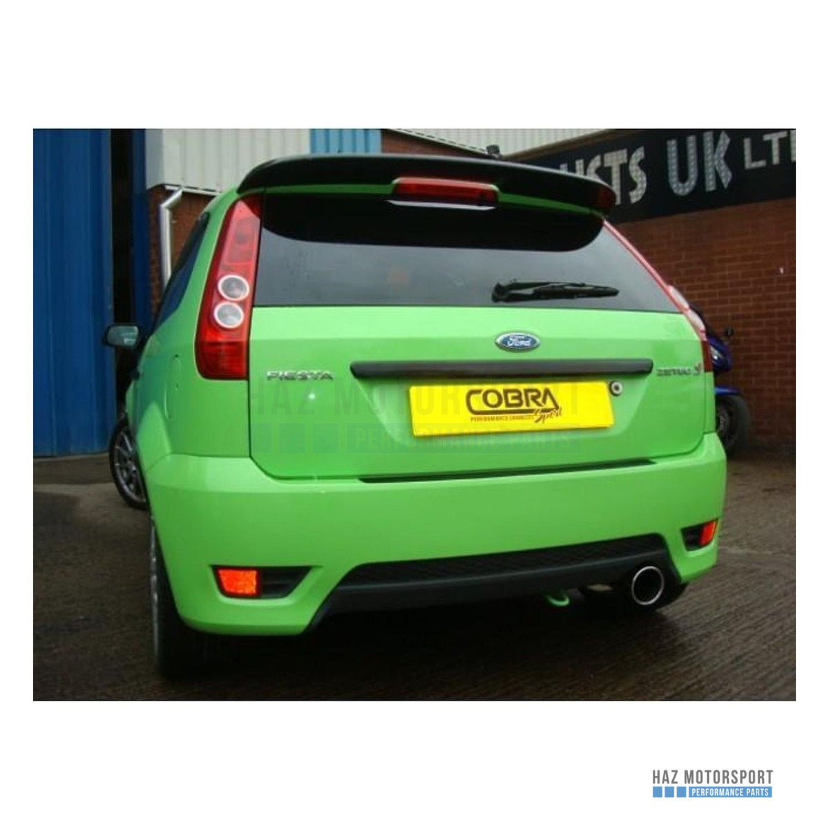 Cobra Sport Rear Box Exhaust – Ford Fiesta Mk6 Zetec S (2002–2007)