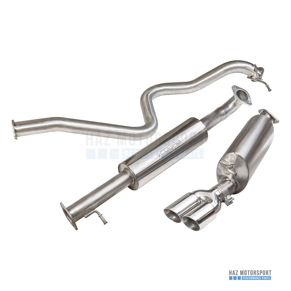 Cobra Sport Cat Back Exhaust – Ford Fiesta Mk7 1.0 EcoBoost Zetec S (2013–2017) - Cobra Sport