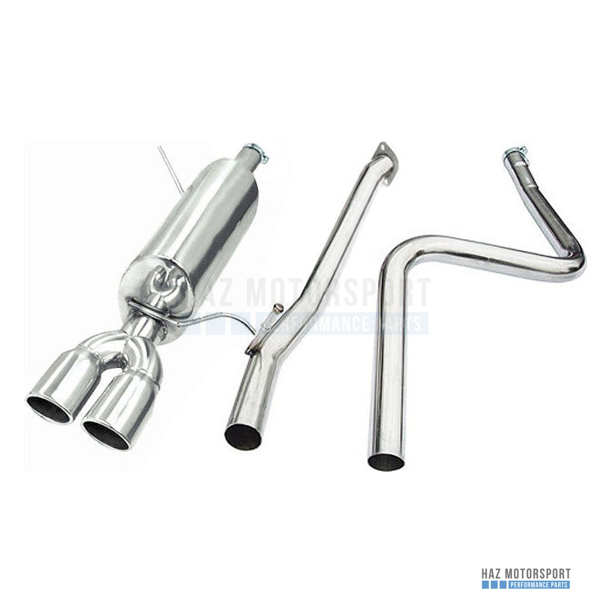 Cobra Sport Cat Back Exhaust – Ford Fiesta Mk7 1.25/1.4/1.6 (2008–2013)