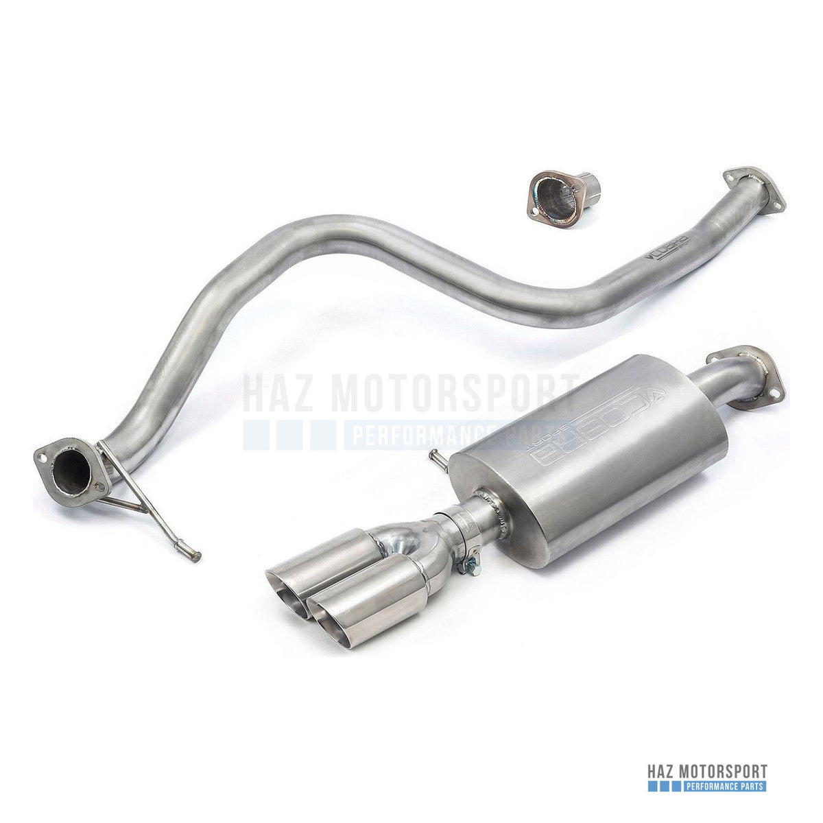 Cobra Sport ST Style Twin Tip GPF Back Exhaust – Ford Fiesta Mk8 1.0 EcoBoost Hybrid mHEV ST-Line (2018–2023) - Cobra Sport
