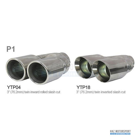 Cobra Sport ST Style Twin Tip Cat Back Exhaust – Ford Fiesta Mk8 1.0 EcoBoost ST-Line (2017–2018)