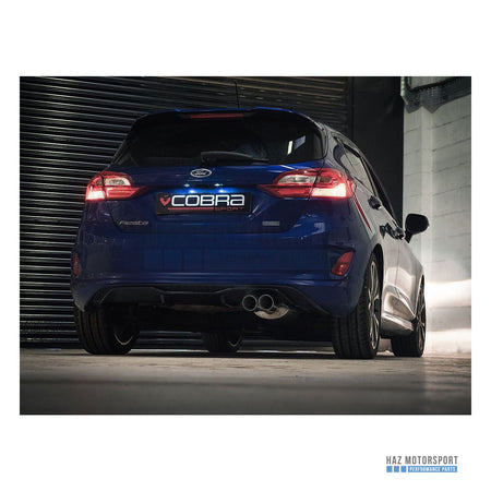 Cobra Sport ST Style Twin Tip Cat Back Exhaust – Ford Fiesta Mk8 1.0 EcoBoost ST-Line (2017–2018)