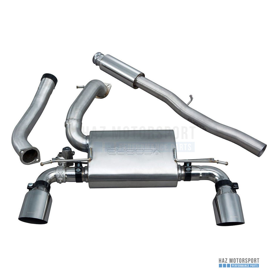 Cobra Sport Cat Back Exhaust – Ford Focus RS Mk3 2.3 EcoBoost (2015–2018) - Cobra Sport