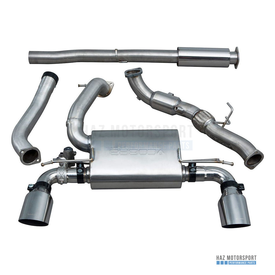 Cobra Sport Turbo Back Exhaust – Ford Focus RS Mk3 (2015–2018) - Cobra Sport