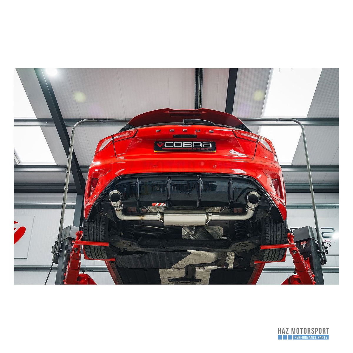 Cobra Sport Dual Exit ST Style Rear Exhaust – Ford Focus ST-Line 1.0 125PS Mk4 (2018 on)