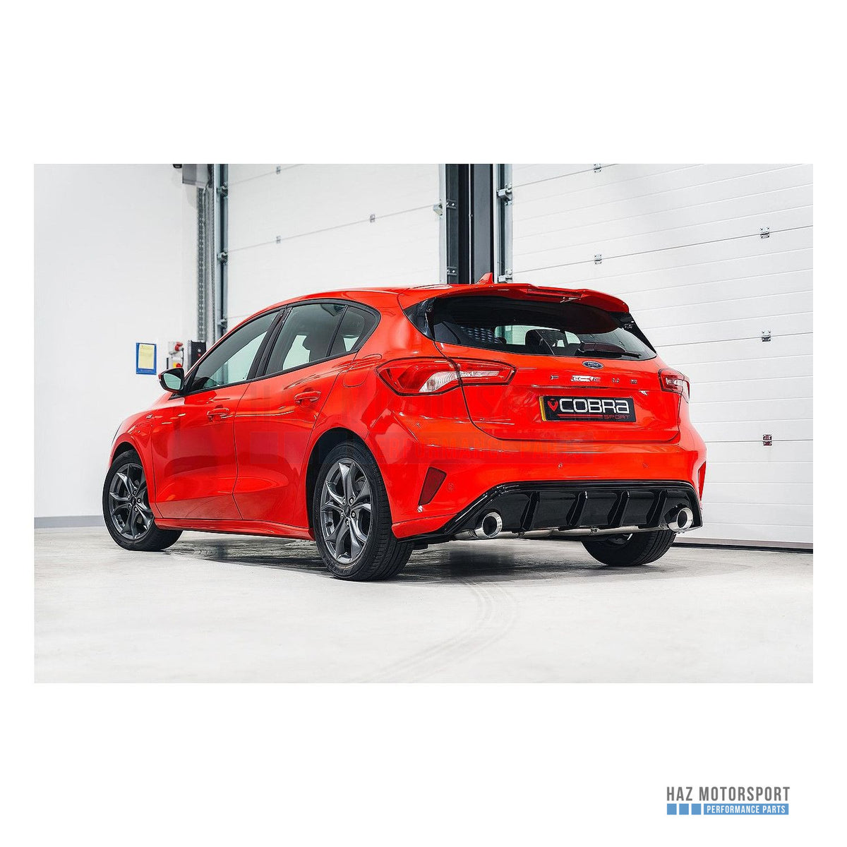 Cobra Sport Dual Exit ST Style Rear Exhaust – Ford Focus ST-Line 1.0 125PS Mk4 (2018 on)