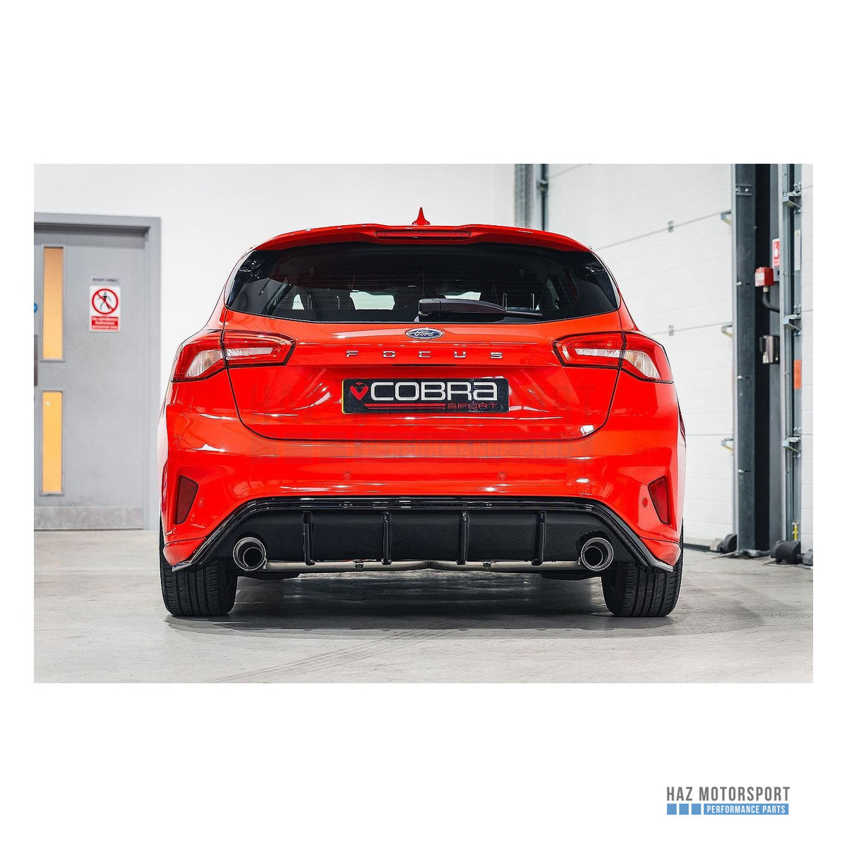 Cobra Sport Dual Exit ST Style Rear Exhaust – Ford Focus ST-Line 1.0 125PS Mk4 (2018 on)