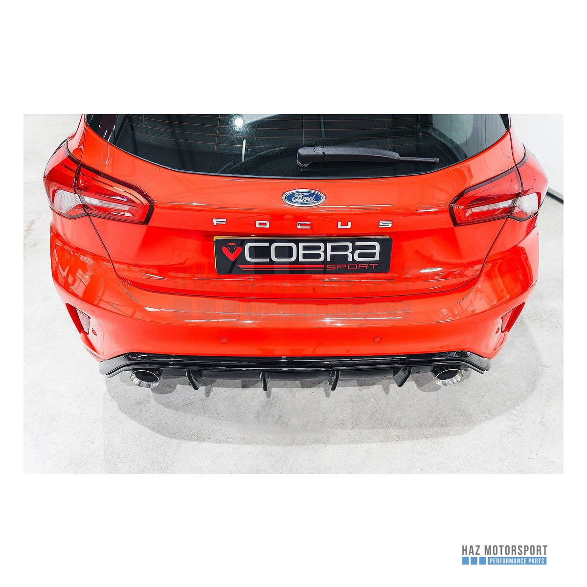 Cobra Sport Dual Exit ST Style Rear Exhaust – Ford Focus ST-Line 1.0 125PS Mk4 (2018 on)