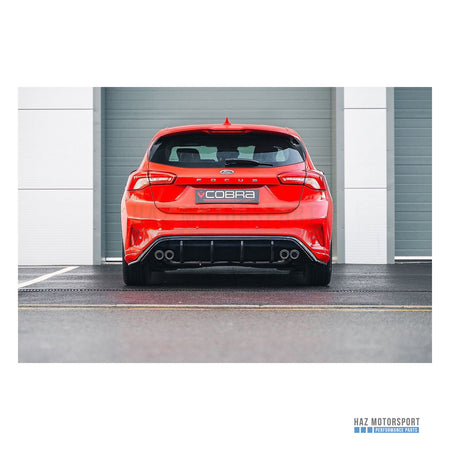 Cobra Sport Venom Quad Exit Rear Exhaust – Ford Focus ST-Line 1.0 125PS Mk4 (2018 on)