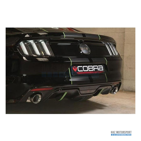 Cobra Sport 2.5" Venom Box Delete Axle Back Exhaust – Ford Mustang 5.0 V8 GT Convertible (2015–2018)