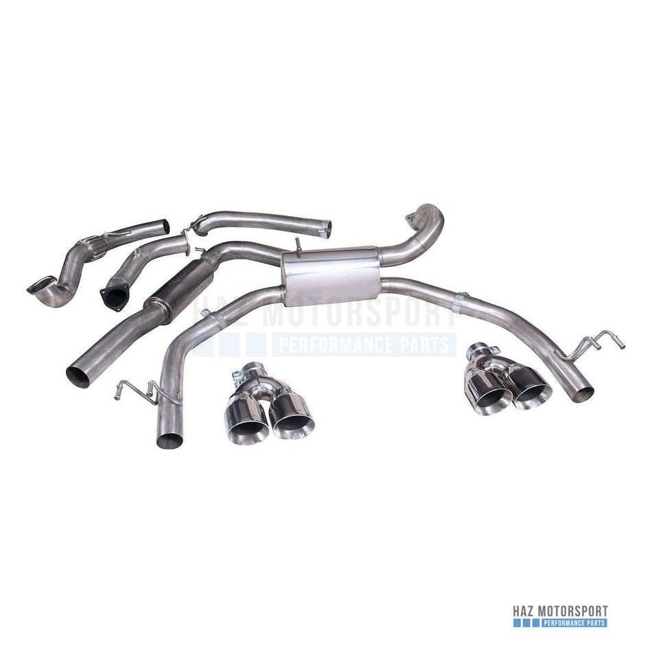 Cobra Sport Cat Back Exhaust – Honda Civic Type R FK2 (2015–2017) - Cobra Sport