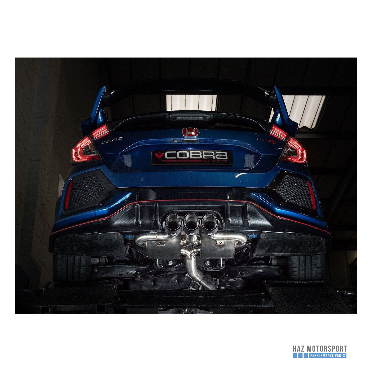 Cobra Sport Front Flex Back Exhaust – Honda Civic Type R FK8 GPF (2017–2022)