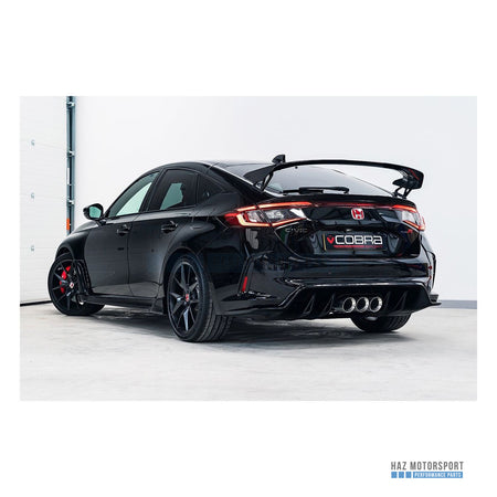 Cobra Sport Valved Cat / GPF Back Exhaust – Honda Civic Type R FL5 (2023 on)