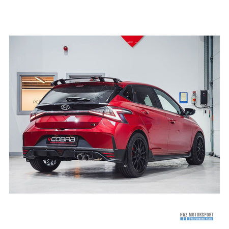 Cobra Sport Valved Cat Back Exhaust – Hyundai i20 N (2020 on)