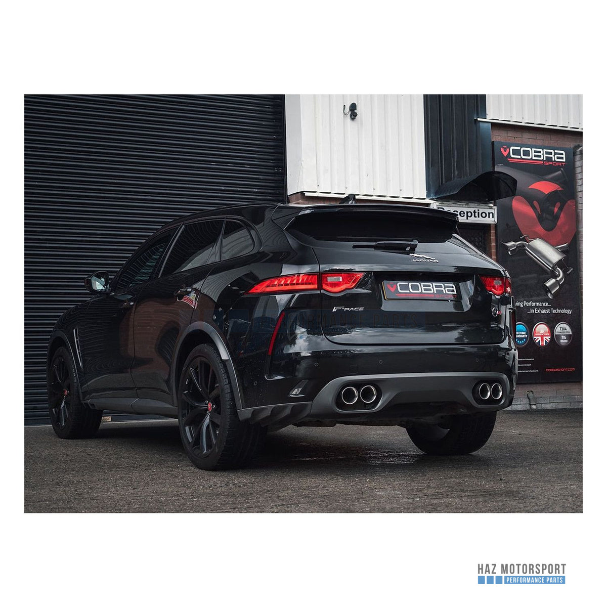 Cobra Sport Resonator Delete Pipe – Jaguar F-Pace SVR (2018 on)