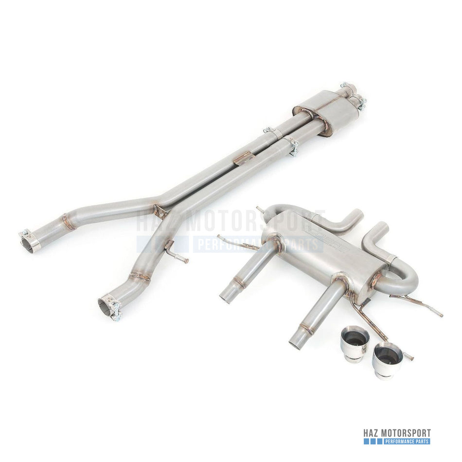 Cobra Sport Non-Valved Cat Back Exhaust – Jaguar F-Type V6 Resonated (2014–2020) - Cobra Sport