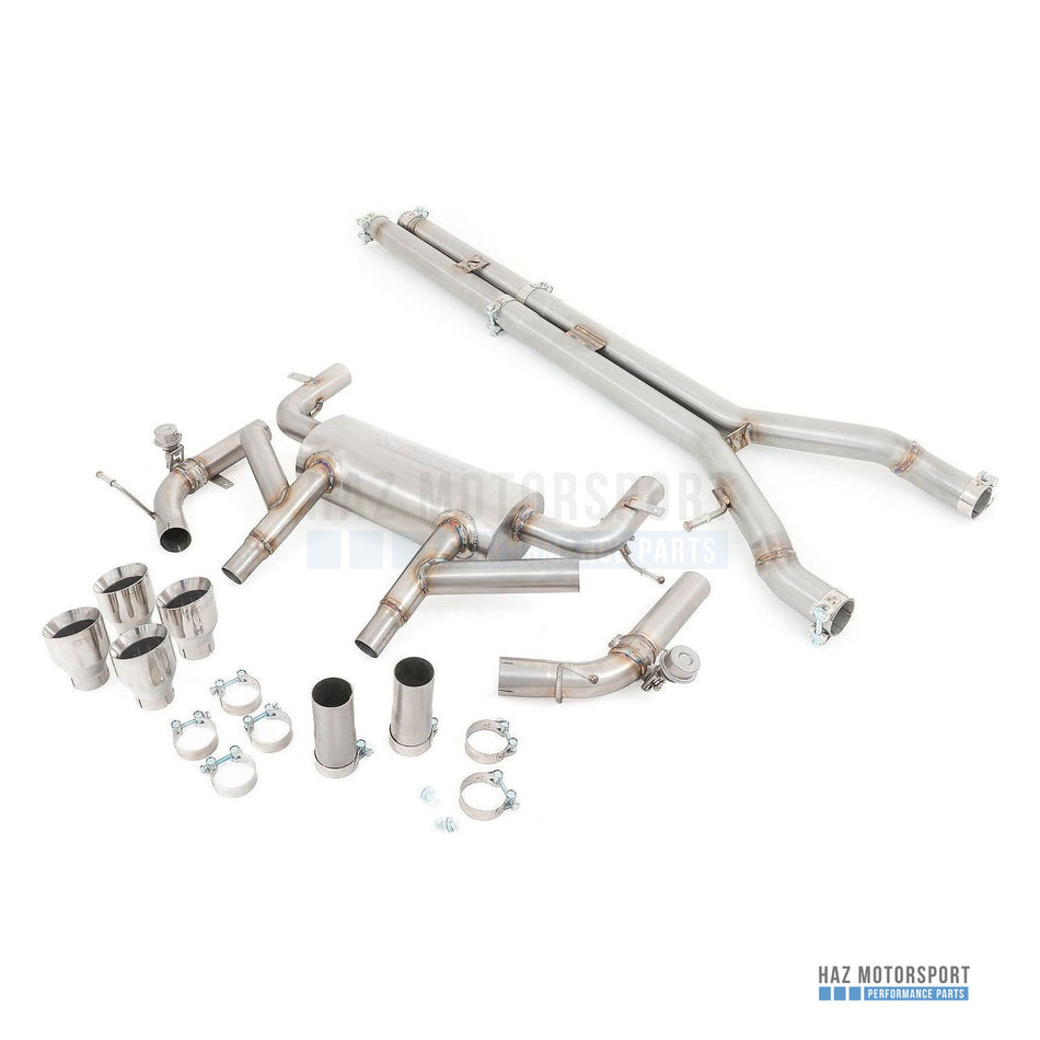Cobra Sport Valved Cat Back Exhaust – Jaguar F-Type V8 Non-Resonated (2014–2020) - Cobra Sport