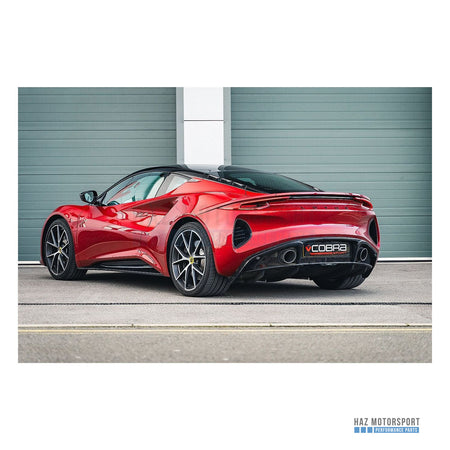 Cobra Sport Valved Cat Back Exhaust – Lotus Emira 3.5 V6 (2022 on)