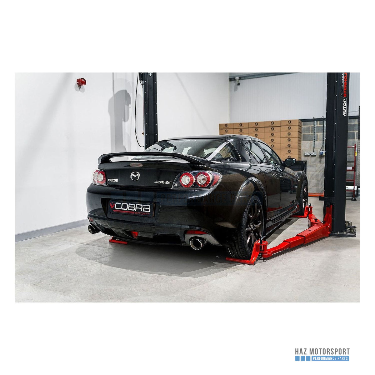 Cobra Sport Cat Back Exhaust – Mazda RX-8 R3 S2 Facelift (2008–2012)