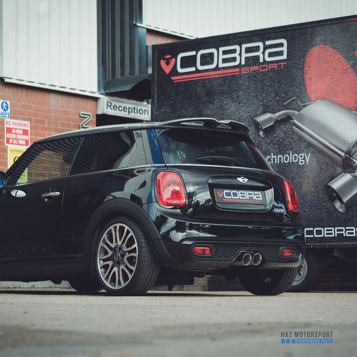 Cobra Sport 3" Valved GPF Back Exhaust – Mini Mk3 Cooper S F56 LCI Facelift (2019–2021)