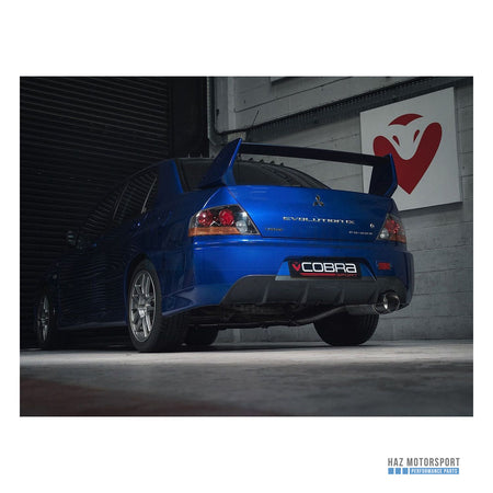 Cobra Sport Cat Back Exhaust – Mitsubishi Lancer Evolution 7/8/9 (2002–2007)