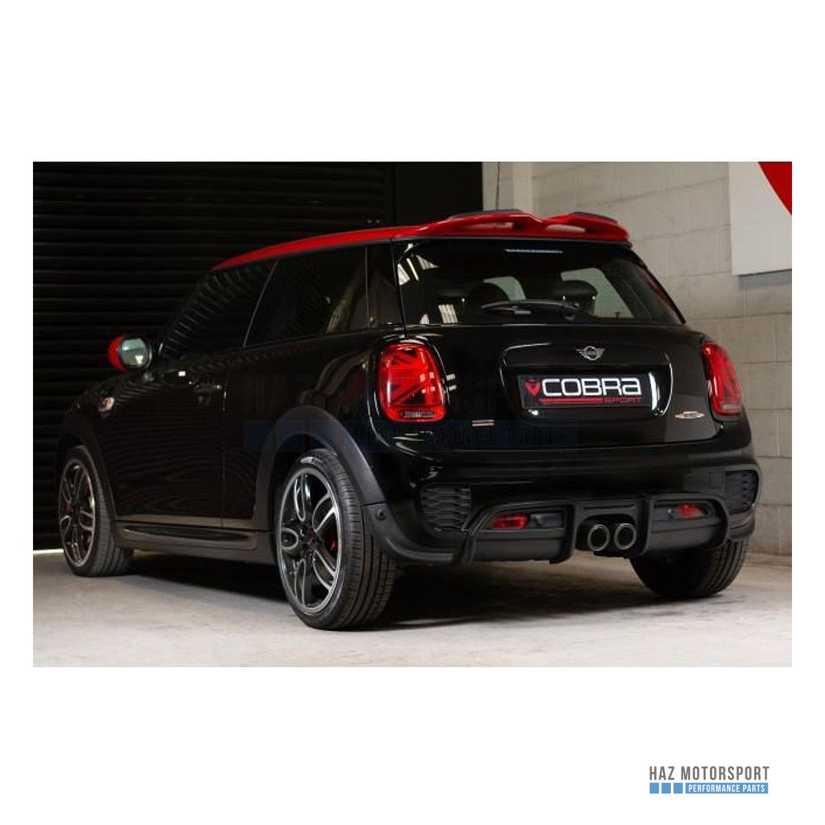 Cobra Sport 3" Race GPF Back Exhaust – Mini Mk3 JCW F56 LCI Facelift (2018–2021)