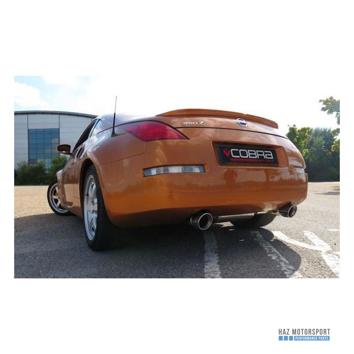 Cobra Sport Centre & Rear Exhaust – Nissan 350Z (2003–2009)
