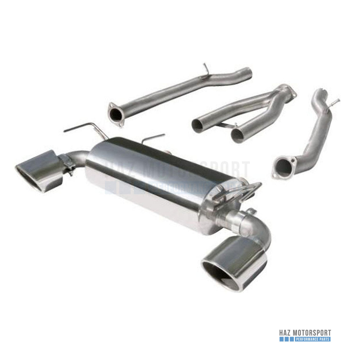 Cobra Sport Centre & Rear Exhaust Sections – Nissan 370Z (2009–2013) - Cobra Sport