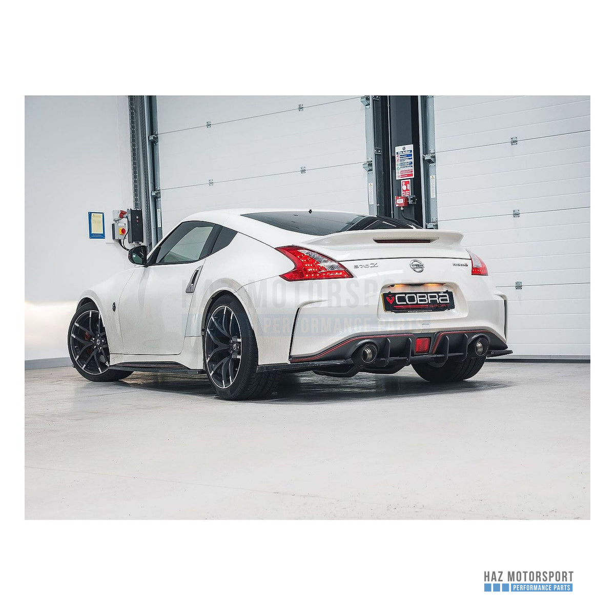 Cobra Sport Cat Back Exhaust (Y-Pipe, Centre & Rear Sections) – Nissan 370Z Nismo V2 (2015–2020)