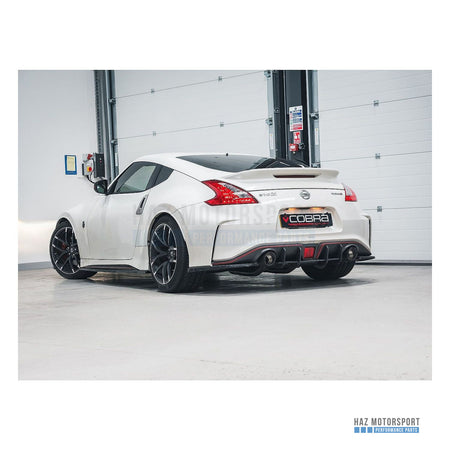 Cobra Sport Cat Back Exhaust (Y-Pipe, Centre & Rear Sections) – Nissan 370Z Nismo V2 (2015–2020)
