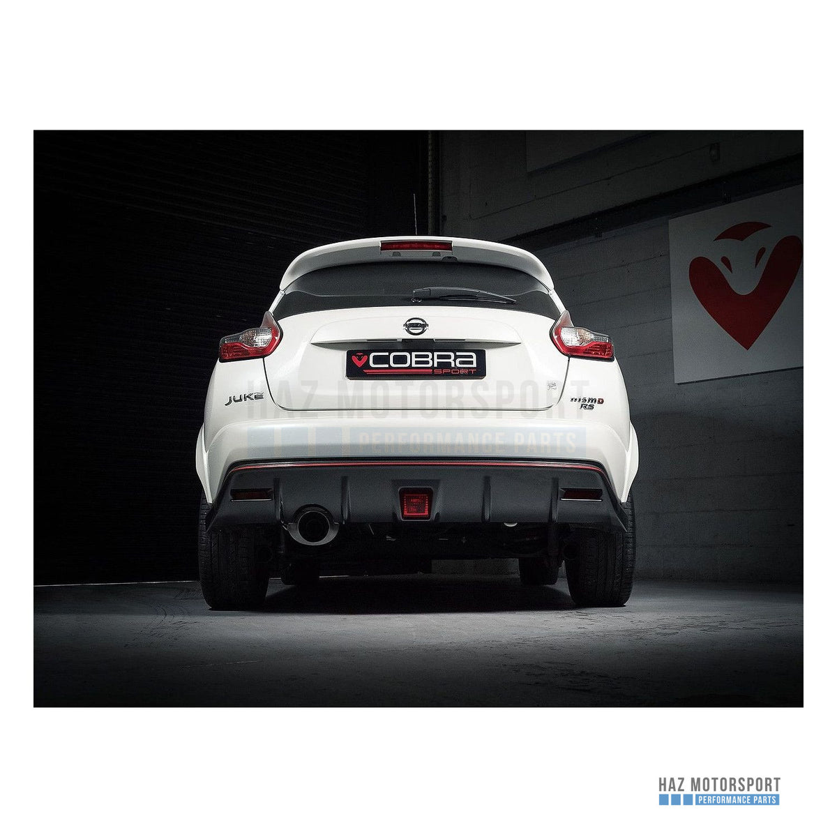 Cobra Sport Primary Cat Back Exhaust – Nissan Juke NISMO (2013–2018)
