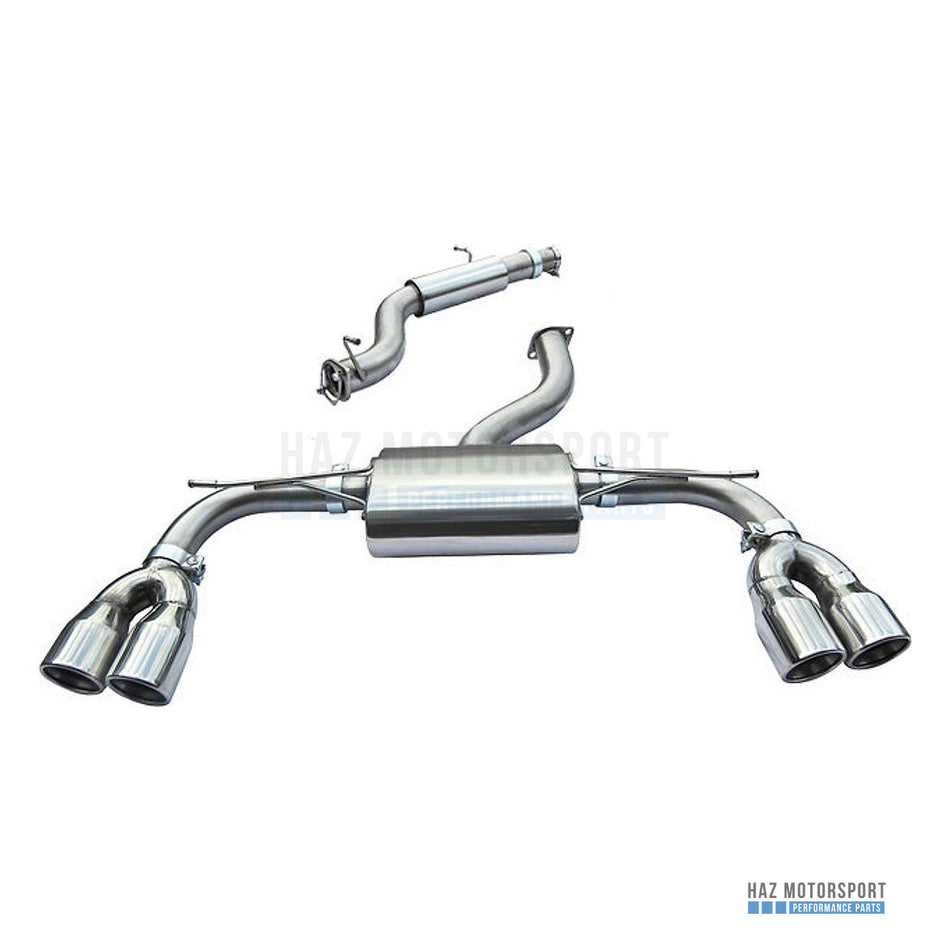 Cobra Sport Non-Valved Cat Back Exhaust – Audi S3 8V 3 Door (2013–2018) - Cobra Sport