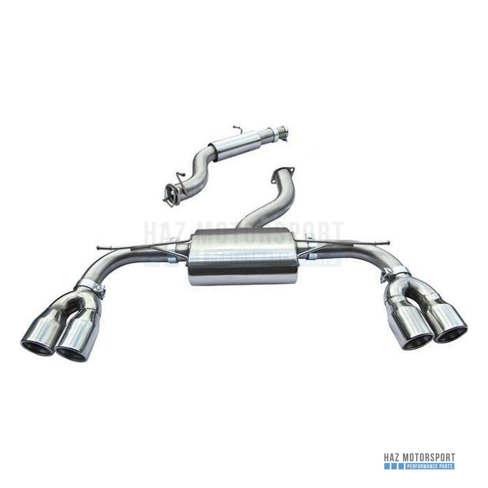 Cobra Sport Non-Valved Cat Back Exhaust – Audi S3 8V Saloon (2013–2018) - Cobra Sport