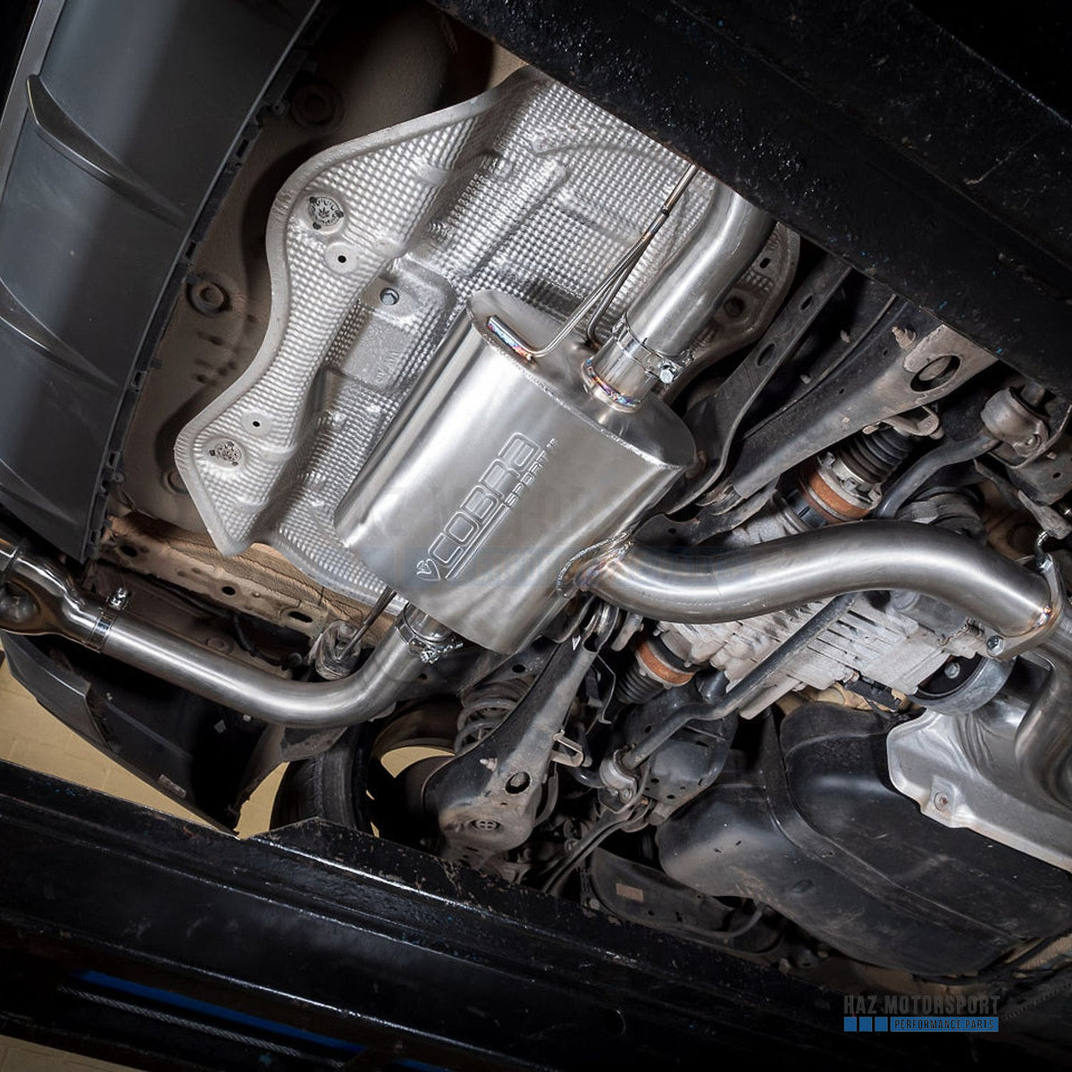Cobra Sport Non-Valved Turbo Back Exhaust – Audi S3 8V Saloon (2013–2018)