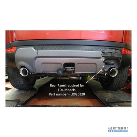 Cobra Sport Rear Box Exhaust – Range Rover Evoque SD4 / TD4 L538 (2012–2018)
