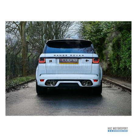 Cobra Sport Valved Cat Back Exhaust – Range Rover Sport SVR (2018–2022)